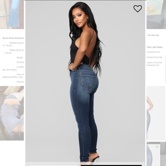 Fashion nova high wasted skinny jeans!!! NWT! - Picture 4 of 4